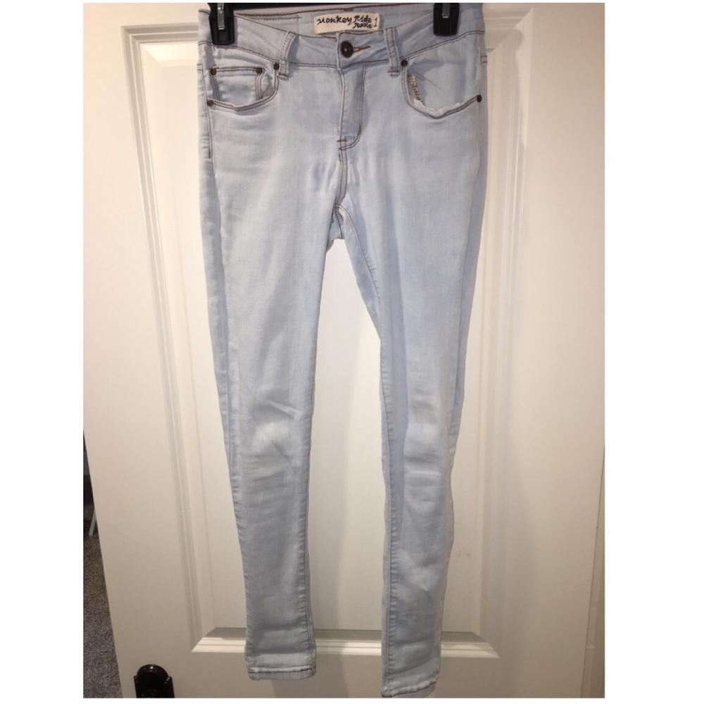 Monkey Ride Mid-Rise Blue Jeans Size 23